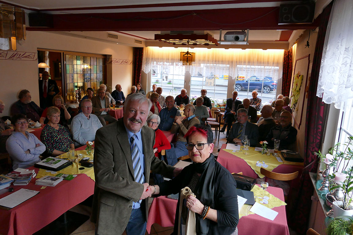 Mobilitätsberatung beim Kameradschaftsabend der KERH im Kreis Ahrweiler