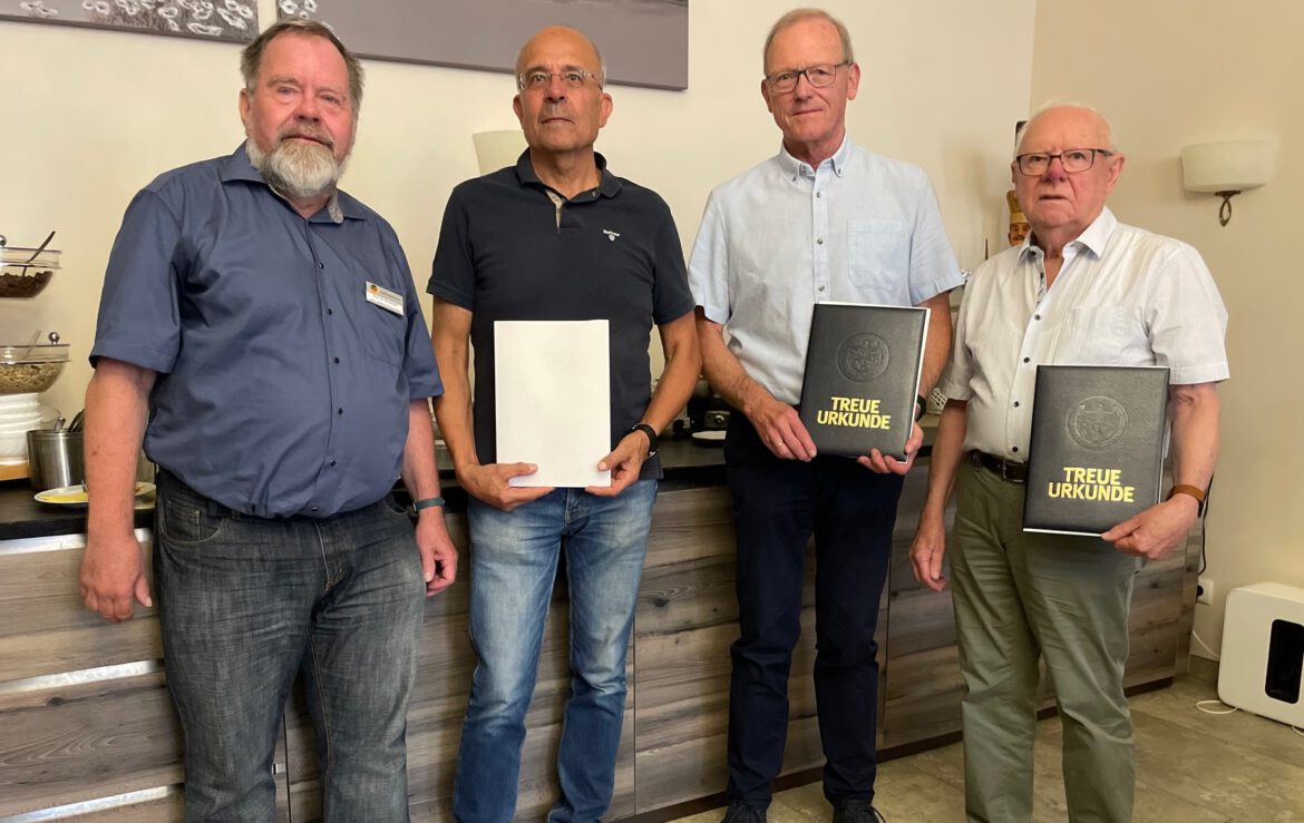 Informationsabend bei der KERH Ahrweiler mit Ehrungen