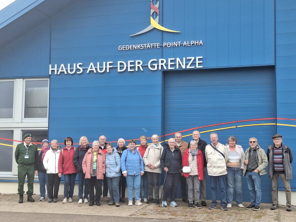 KERH erkundet die Rhön und besucht den Point Alpha